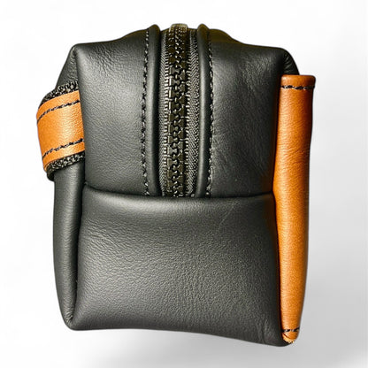 Dubai Pouch - Black & Caramel