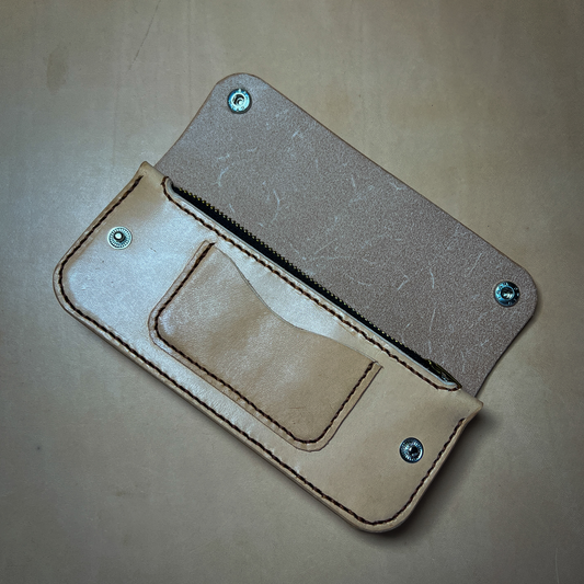 Natural Veg Tan Dubai Wallet