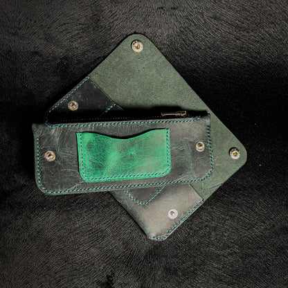 Dubai Wallet Black & Green