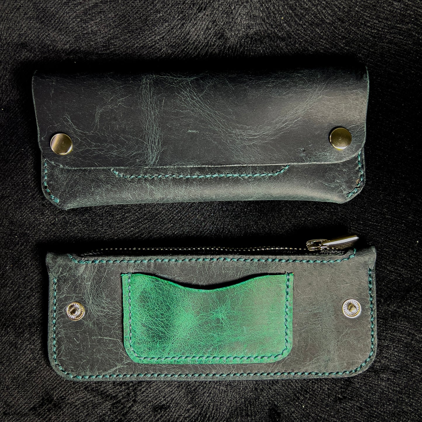 Dubai Wallet Black & Green